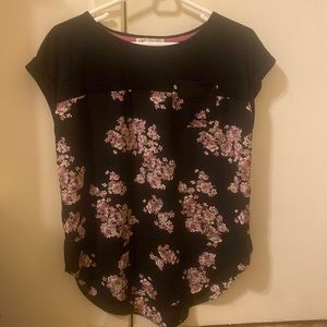 Medium Jolt Black Floral Shirt